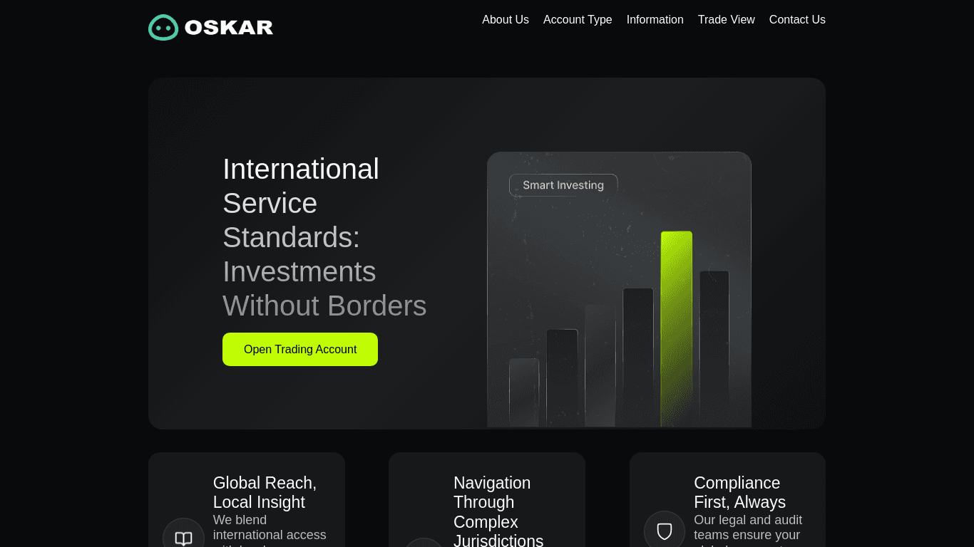 Capture of oskarinvest.io