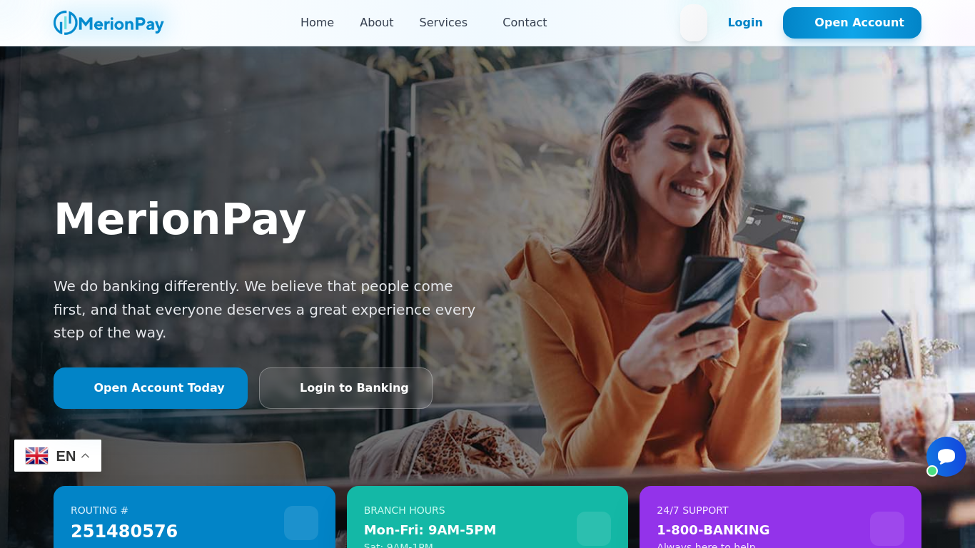 Archived capture of merionpay.com.intere-wallet.org, a website assessed as fraudulent.