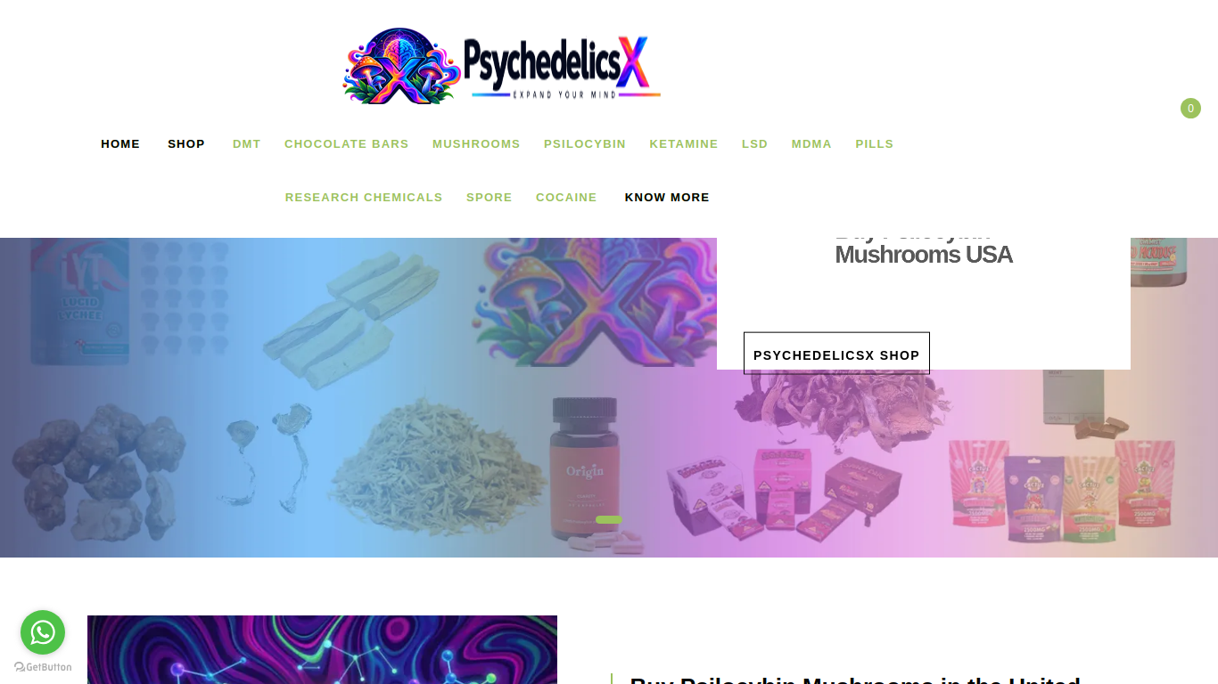 Archived capture of psychedelicsx.com, a website assessed as fraudulent.
