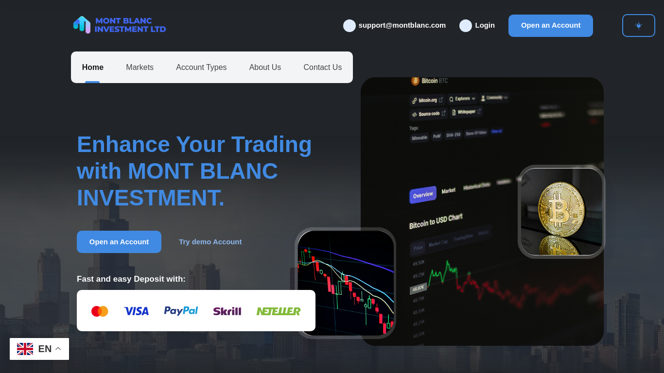 Crypto investment scam example
